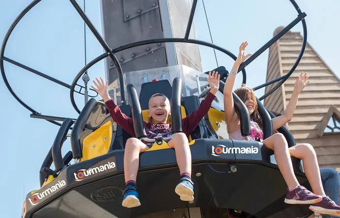 The Land of Legends Theme Park from Alanya