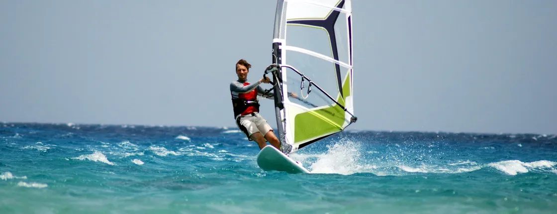 Trial windsurf course Zingst