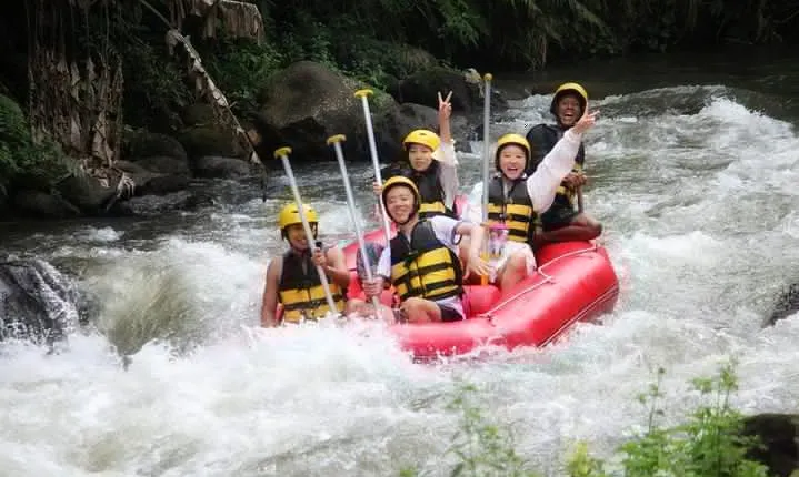 Ubud White Water Rafting and Ubud Tours All inclusive