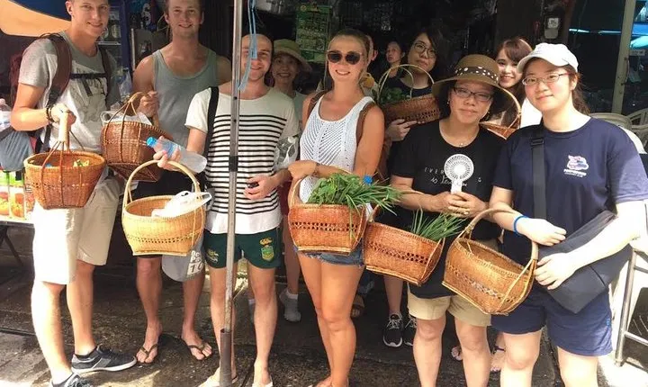 Hands on Thai Cooking Class and Market Tour