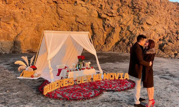 Romantic Picnic by the beach