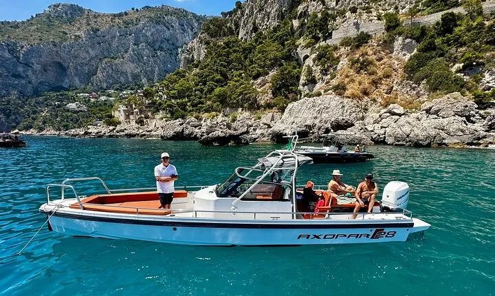 Private Cruise of Capri Island with Axopar 28
