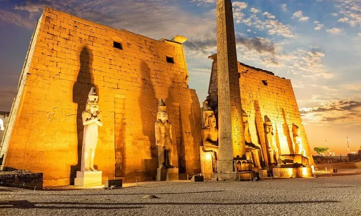 Sound and Light Show at Karnak Temple Complex