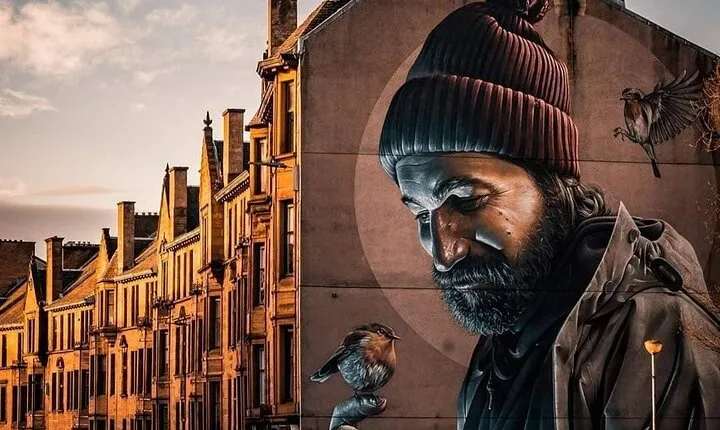 Highland Cows, Glasgow Cathedral, Murals, Kelpies Half Day Tour