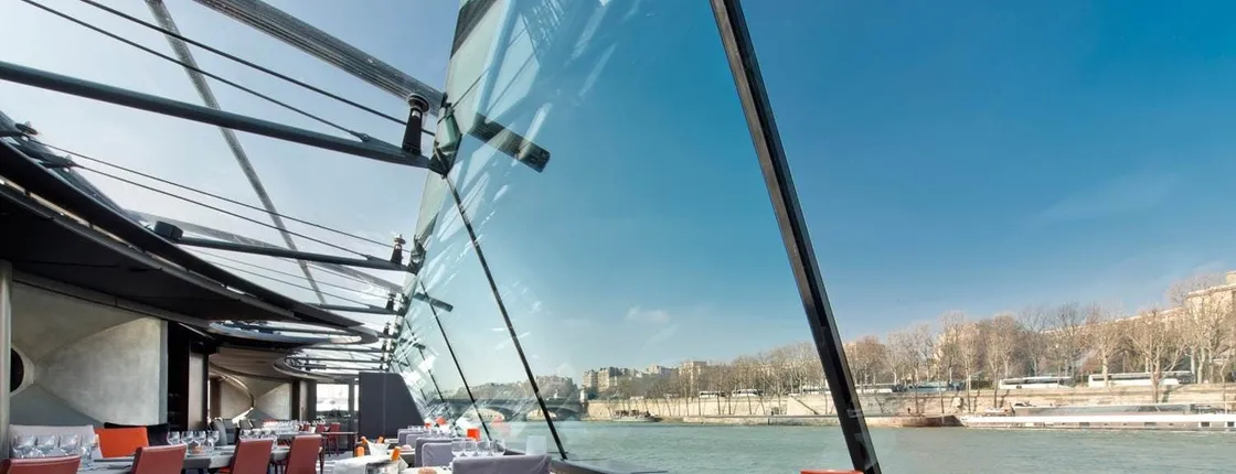 Lunch cruise on the River Seine with panoramic views of Paris