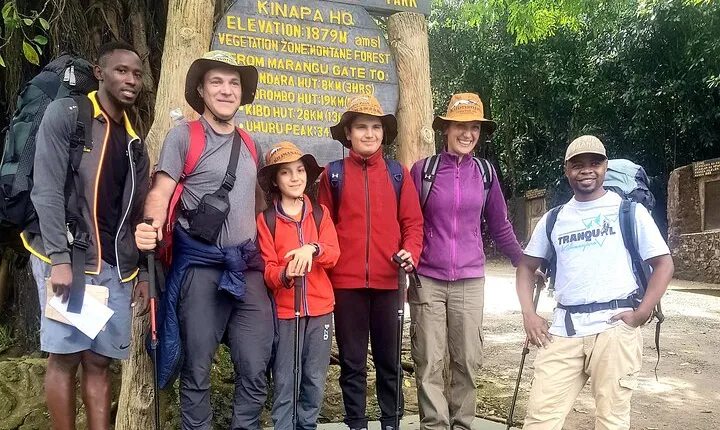 Private Kilimanjaro Day Hike to Marangu Route's Mandara Hut