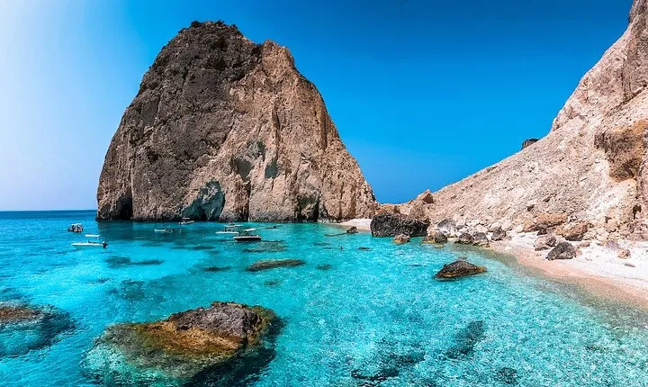Zakynthos Private Tour Myzithres Beach, Viewpoint & Keri Caves