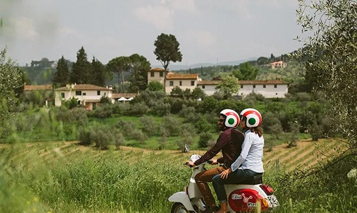 Private Self Drive Tuscany Vespa Tour from Florence with a Guide