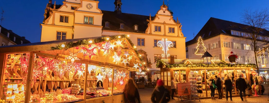 Advent City Tour in Darmstadt with Mulled Wine and Snack