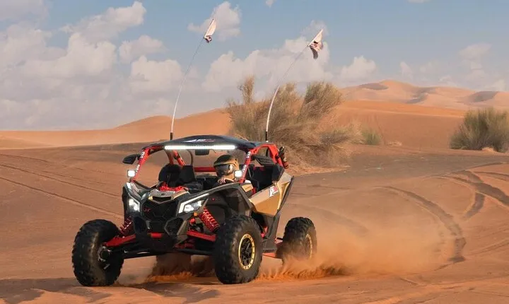 Adventurous Self Drive Can-am Maverick X3 RS Turbo Dune Buggy with Locals