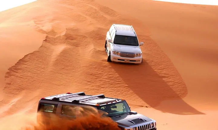 Premium Desert Safari Dubai: Desert Camping & Dune Bashing
