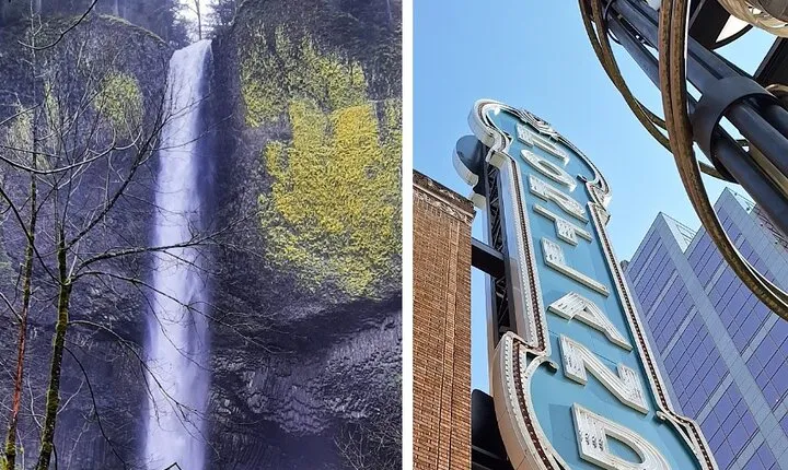 Portland City + Columbia Gorge Waterfalls: Two Tours in One!
