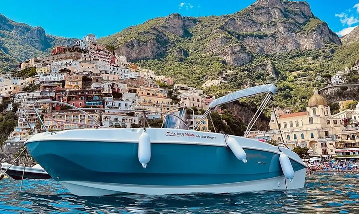 Boat rent on Amalfitan coast no license or with skipper