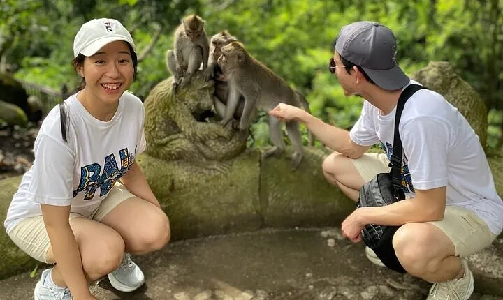 Ubud Holistic: Monkey Forest, Waterfall, Rice Terrace and Temple