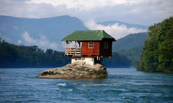 Šargan Eight Railway, Wooden Town & House on Drina river day trip from Belgrade