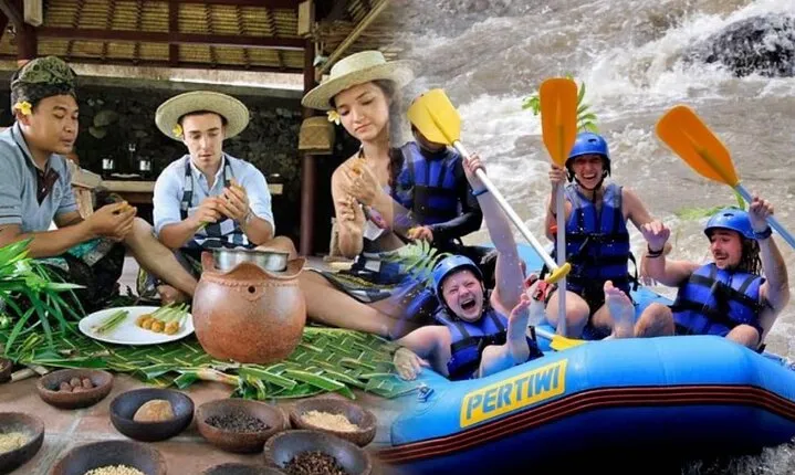 Balinese cooking class Combine Bali Rafting Ubud