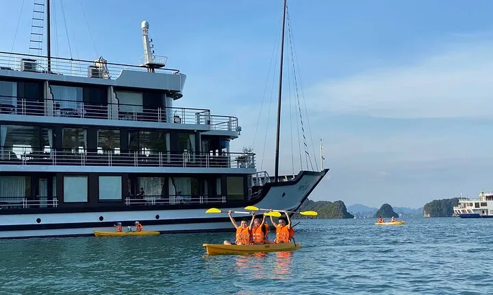 2 Day Halong Bay and Lan Ha Bay Cruise with Balcony