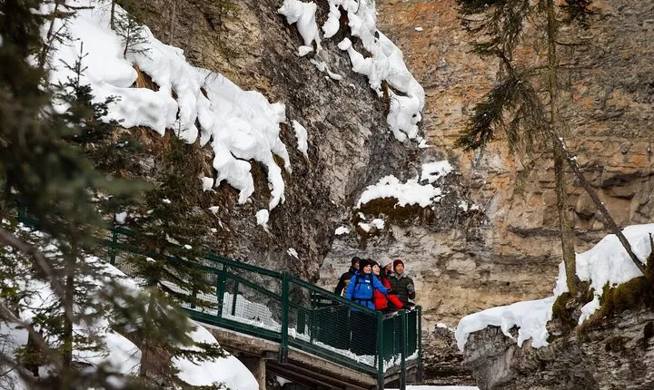 Shared Tour in Lake Louise Emerald lake & Johnston Canyon & More!