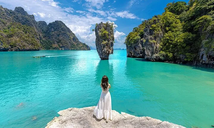 Twilight Sea Canoe Tour with Sea Cave Kayaking in Phang Nga Bay