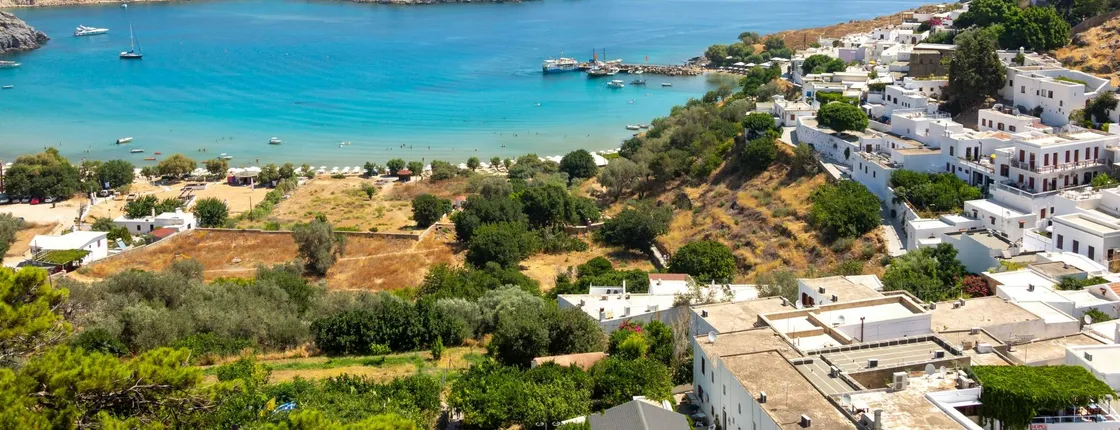Lindos by Boat from Kolymbia Ticket