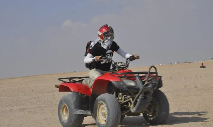 Super Moto Marine Safari: ATV Quad Ride & Snorkeling - Marsa Alam