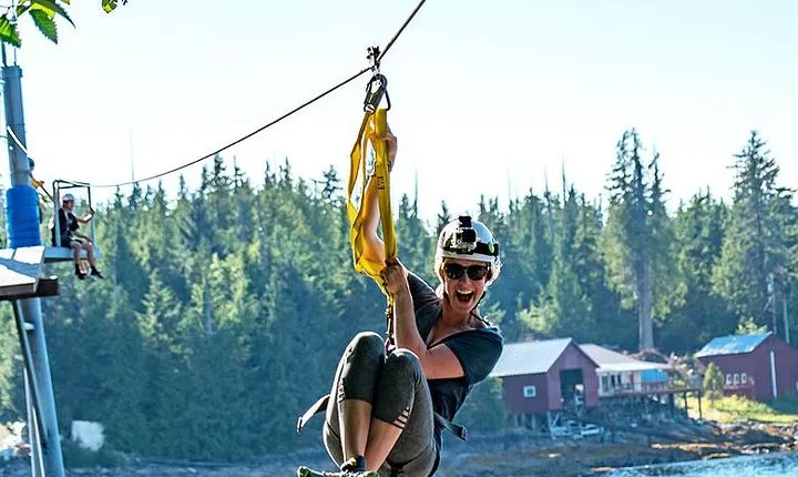 Ketchikan Shore Excursion: Rainforest Canopy Ropes and Zipline Adventure Park