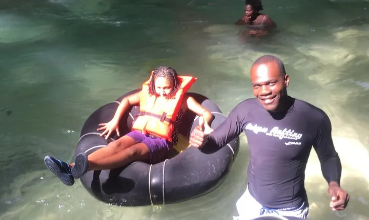 Private River Tubing Adventure in White River from Ocho Rios