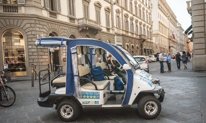 Florence  Piazzale Michelangelo Golf Cart Tour