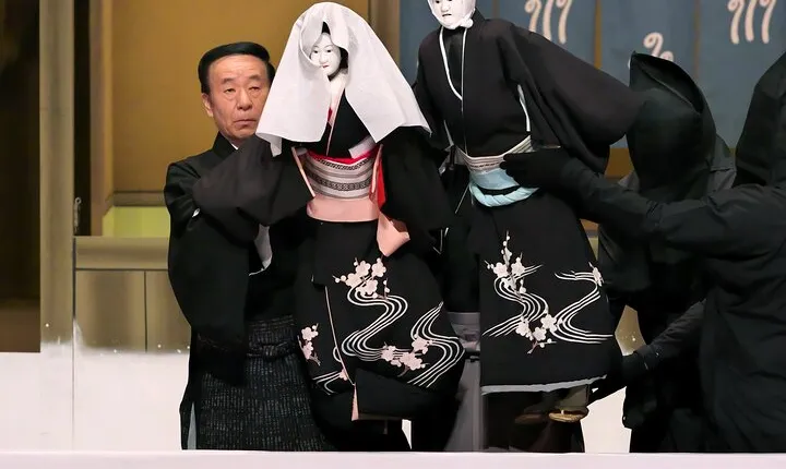 BUNRAKU performance by National Theatre in Ikebukuro, Tokyo
