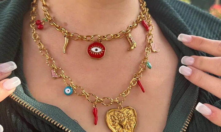 Creation of unique jewel with charms