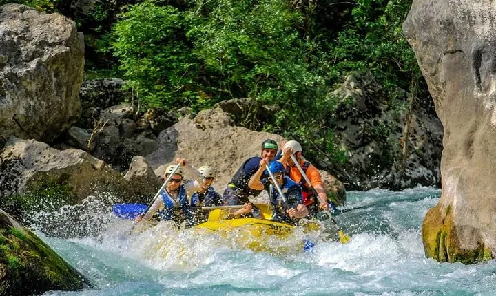Full-Day Side Rafting With Quad Safari and Zipline in Antalya