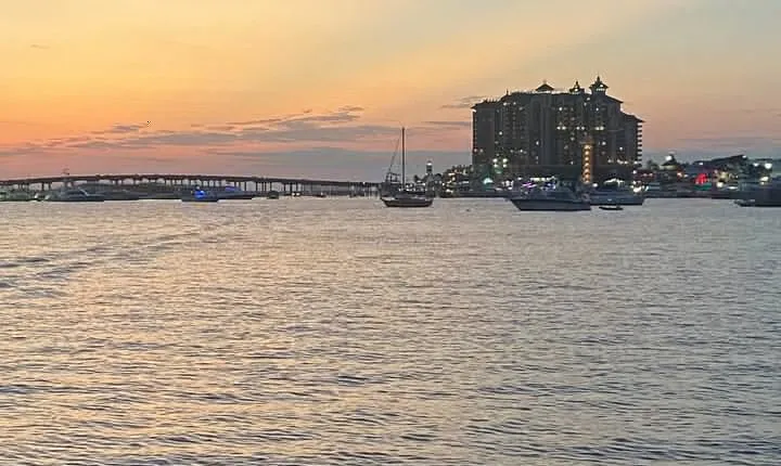 Private Guided Sunset and Dolphin Cruise up to 6 Passengers