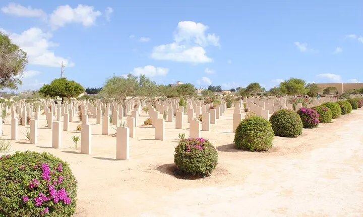 The Battlefield of El Alamein from Alexandria Port