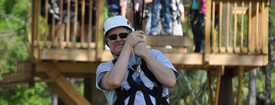 Indian Point Zipline ticket