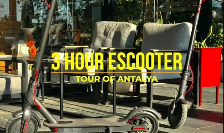 Electric Scooter Tour of Antalya