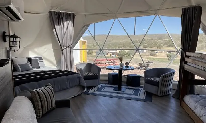 Grand Canyon Overnight Glamping with Helicopter & Skywalk