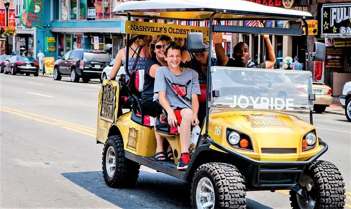 Explore the City of Nashville Sightseeing Tour by Golf Cart