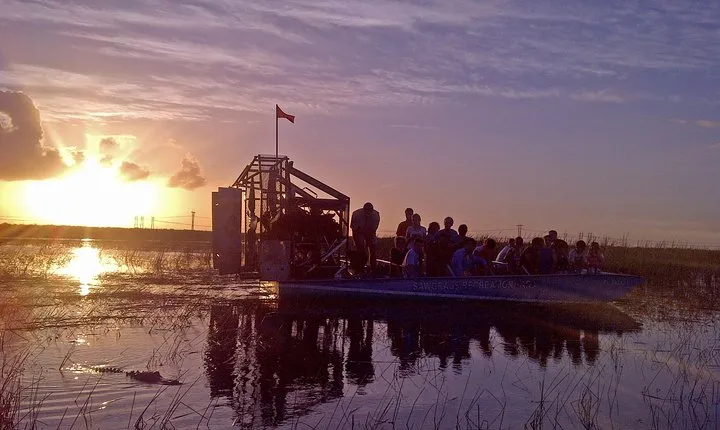 Florida Everglades Night Airboat Tour near Fort Lauderdale