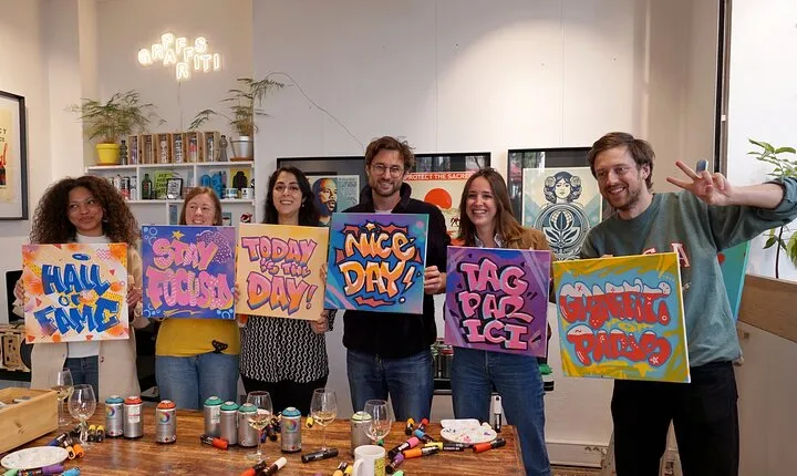 Street Art Workshop on Canvas