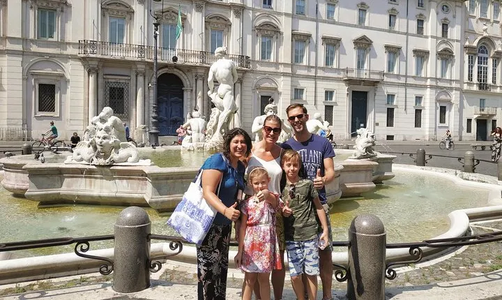 Rome City Tour w Pantheon, Trevi Fountain, Navona and more!
