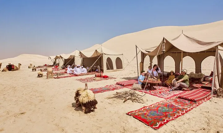 Private Sunset Camel Ride and Bedouin Dinner Tour in Marsa Alam