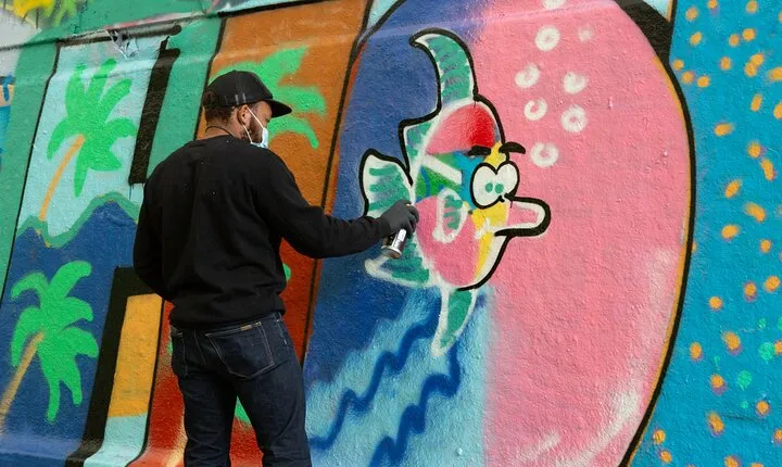 Workshop Graffiti Mural
