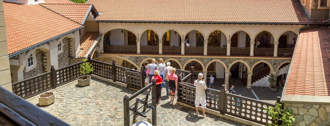 Troodos Mountains tour with Kykkos Monastery visit and lunch