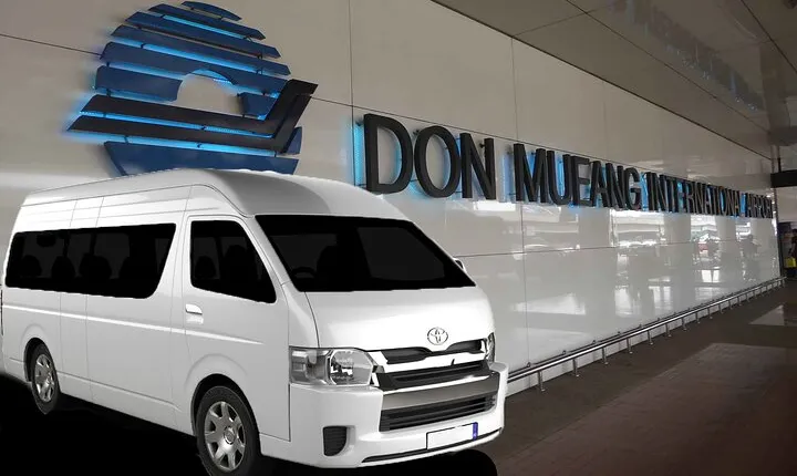 Bangkok Don Mueang Airport Private Mini Van Transfer