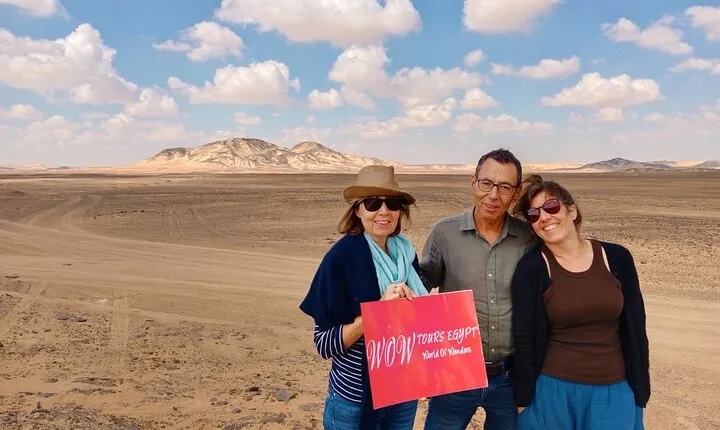 4 Days Safari Camping Bahariya Oasis, Black and White Desert