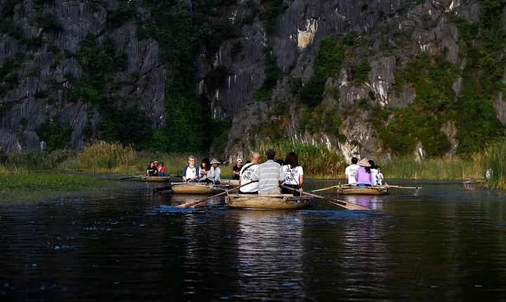Hoa Lu - Van Long Nature Reserve Day Tour with cycling tour