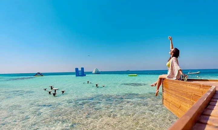 Sunset Day Trip to (Hula-Hula) Island With Lunch from Hurghada