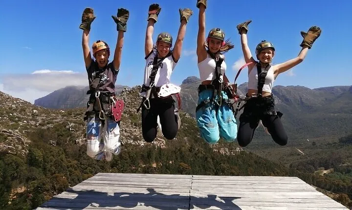 Ziplining in Cape Town