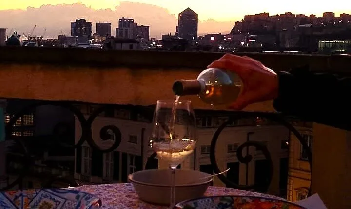 Genoese cooking lesson in the with lunch in the terrace