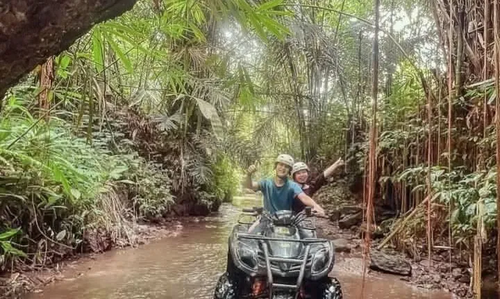 Ubud ATV Quad Bike, Waterfall with Rafting-Snorkeling Optional